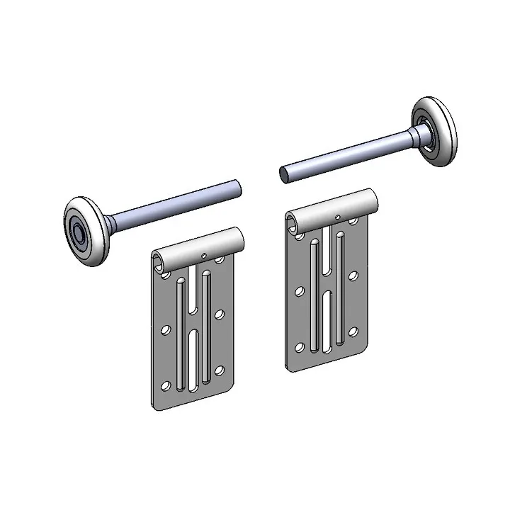 Supports Roulettes Sectionnelle du Haut + roulettes