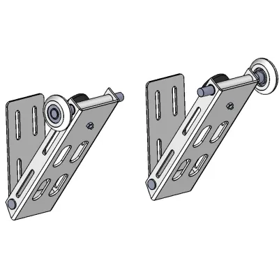 Supports Roulettes Sectionnelle du Haut Articules GSB+ roulettes