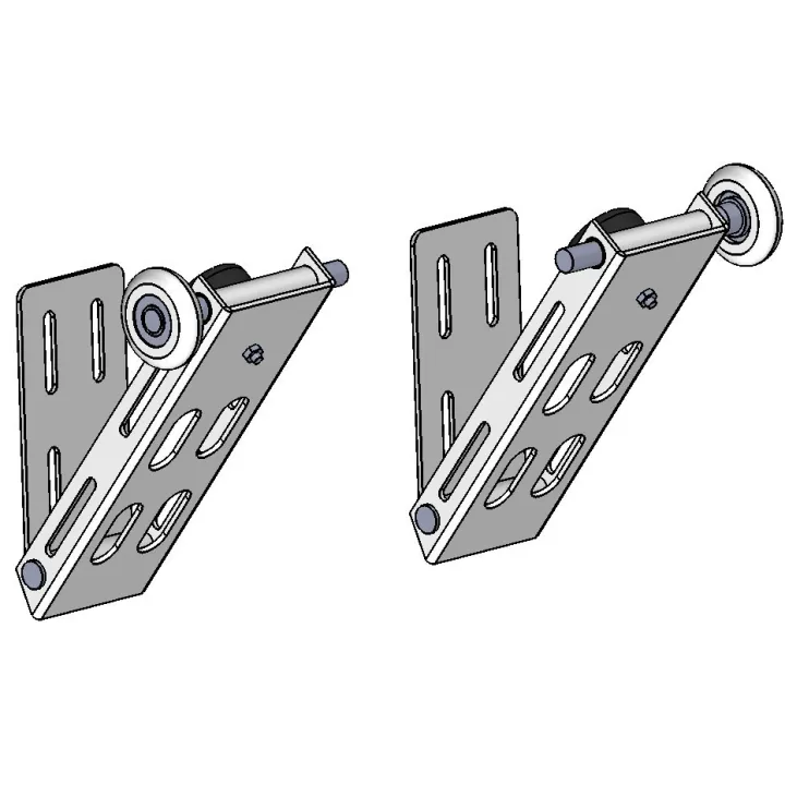 Supports Roulettes Sectionnelle du Haut Articules GSB+ roulettes