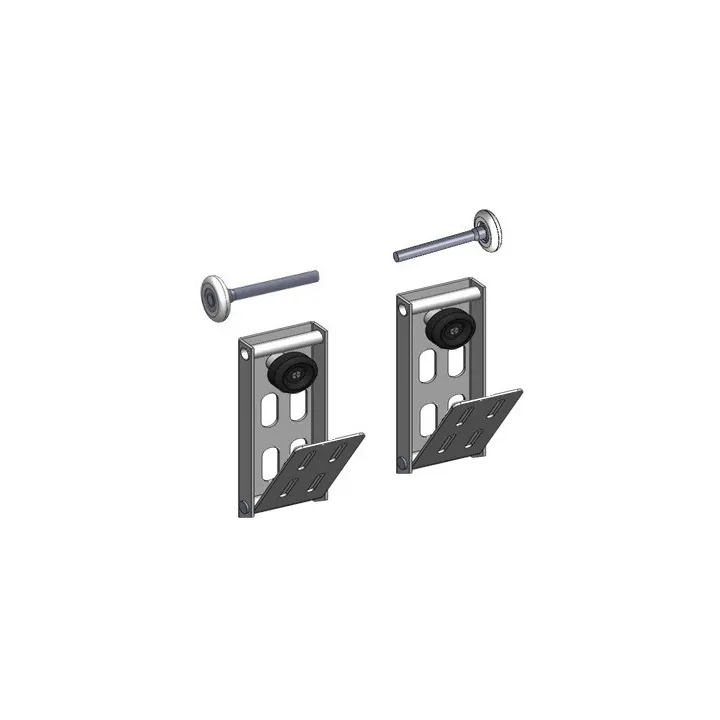 Supports Roulettes Sectionnelle du Haut Articules GSB+ roulettes