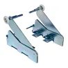 Supports Roulettes Sectionnelle du Haut Articules PRO+ roulettes