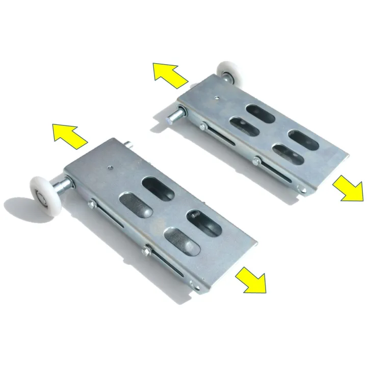 Adjustable Top Sectional Castor Supports + Castors
