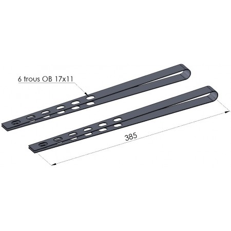 Sangle pour bras de basculante (la paire) cotation