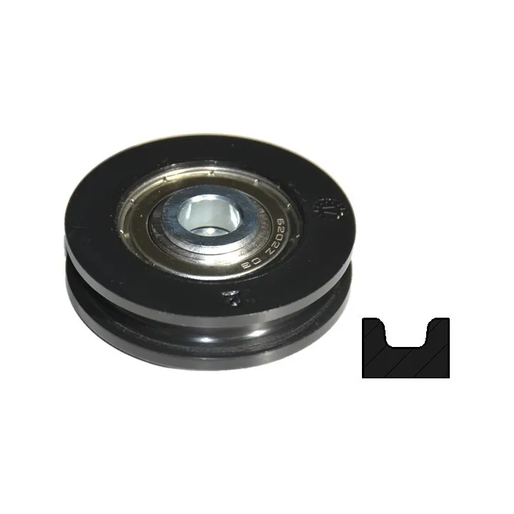 Nylon Roller Diameter 50mm Side side sliding sectional door