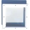Square porthole MPM transparent