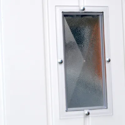Hublot PVC pour porte basculante