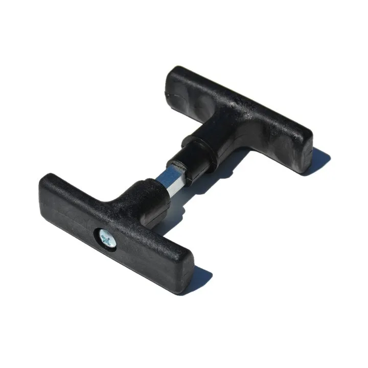 Handle for an up-and-over garage door