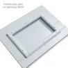 Porthole for insulated garage door 20mm