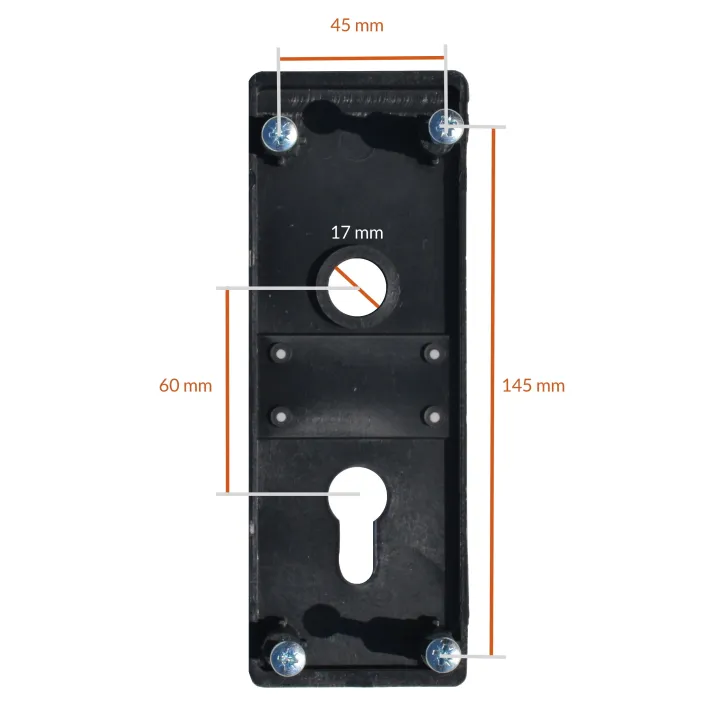 Cleanliness plate for an up-and-over door