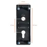 Cleanliness plate for an up-and-over door