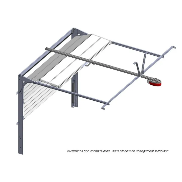 Mise en plan Porte de garage Sectionnelle Secura