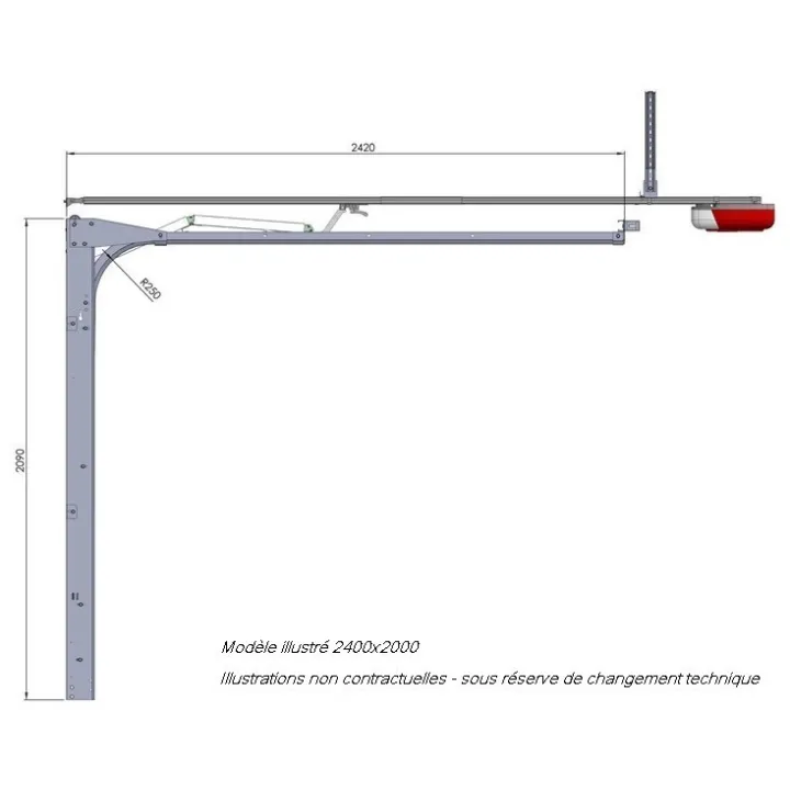 Porte de garage Sectionnelle Secura