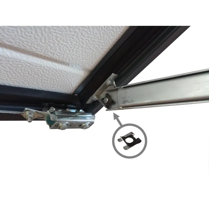 Clip for a tilting arm