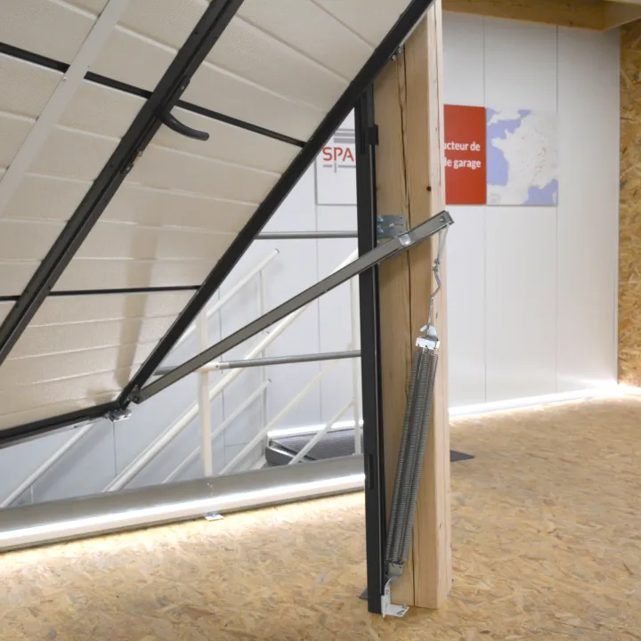 Equilibrage multi-ressort pour porte basculante