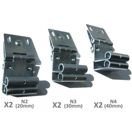 Supports Numbered Sectional Casters