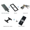 Kit serrure basculante porte monoparoi