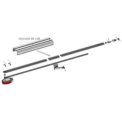 raccord rail moteur ONE