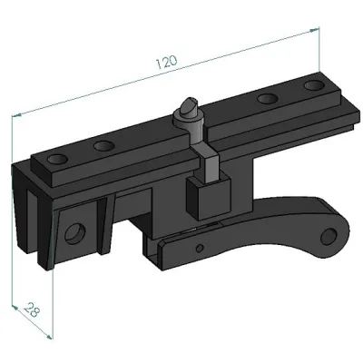 Carriage for motor ONE (external part)