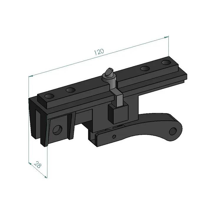 Carriage for motor ONE (external part)