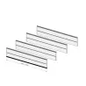 Set of 4 RAINURE panels for complete deck replacement