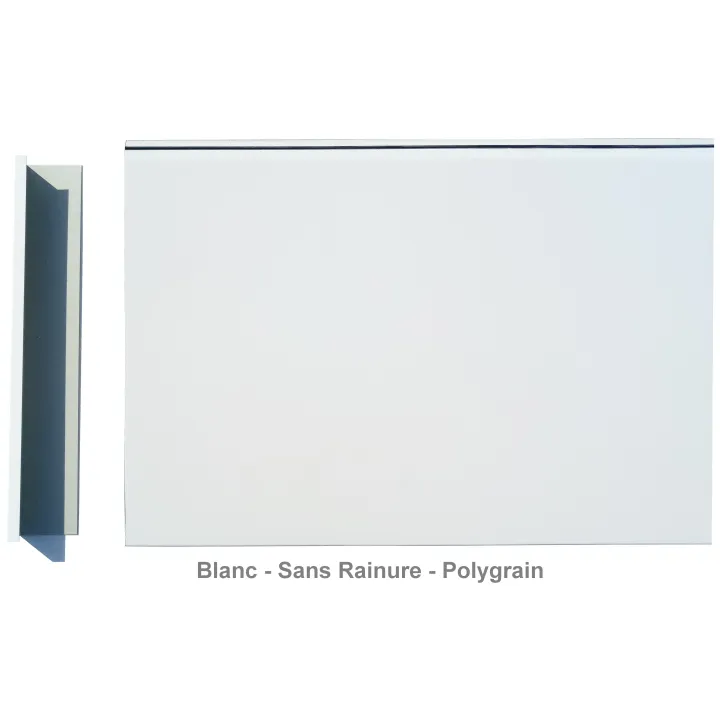 Lot von 4 PolyGRAIN Platten OHNE RAINURE für vollständigen Austausch der Schürze