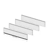 Lot von 4 PolyGRAIN Platten OHNE RAINURE für vollständigen Austausch der Schürze