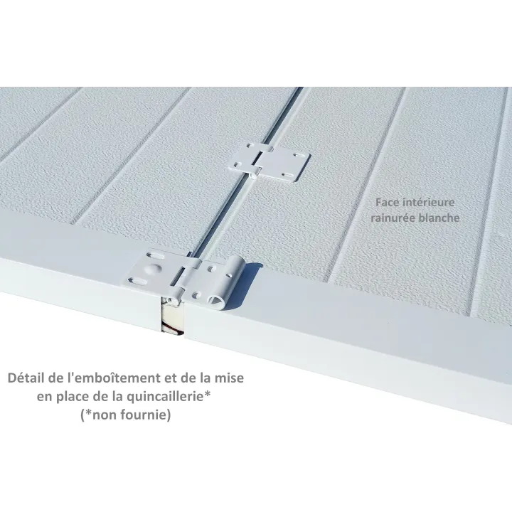 Detail of articulation and panel assembly