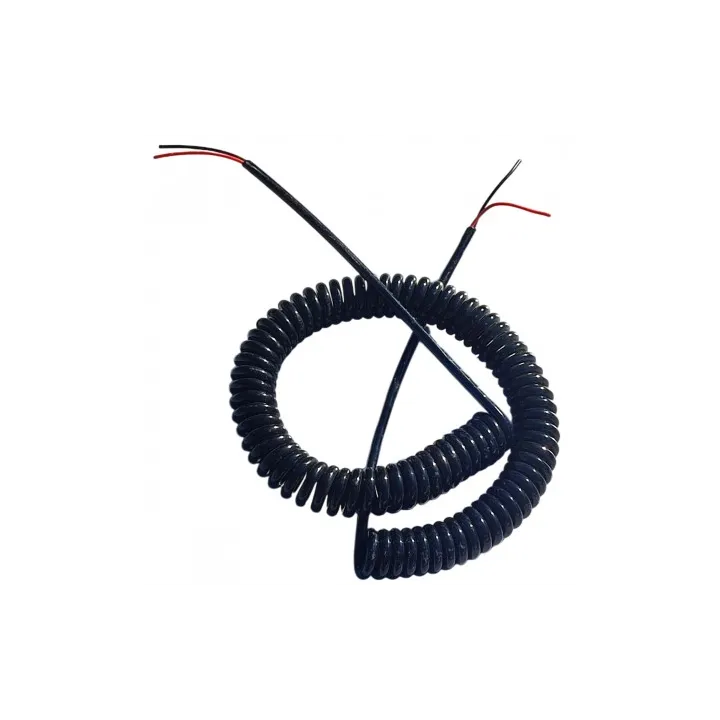 Cable spiralé