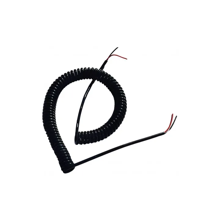 Cable spiralé