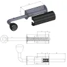 Additional wicket door lock kit