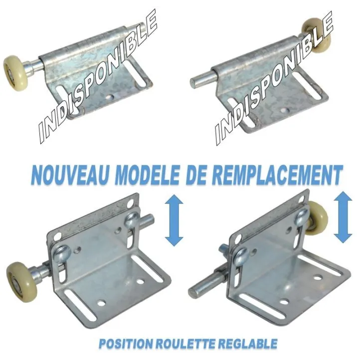 Support Roulette du haut Wayne Dalton (la paire)