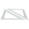 Cadre int / ext Hublot Triangle PVC