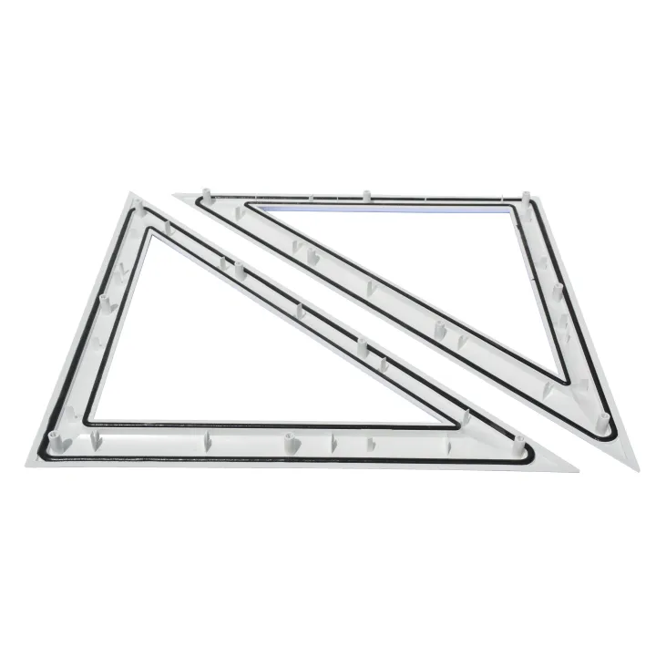 Frame inside / outside Porthole Triangle PVC
