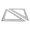 Cadre int / ext Hublot Triangle PVC