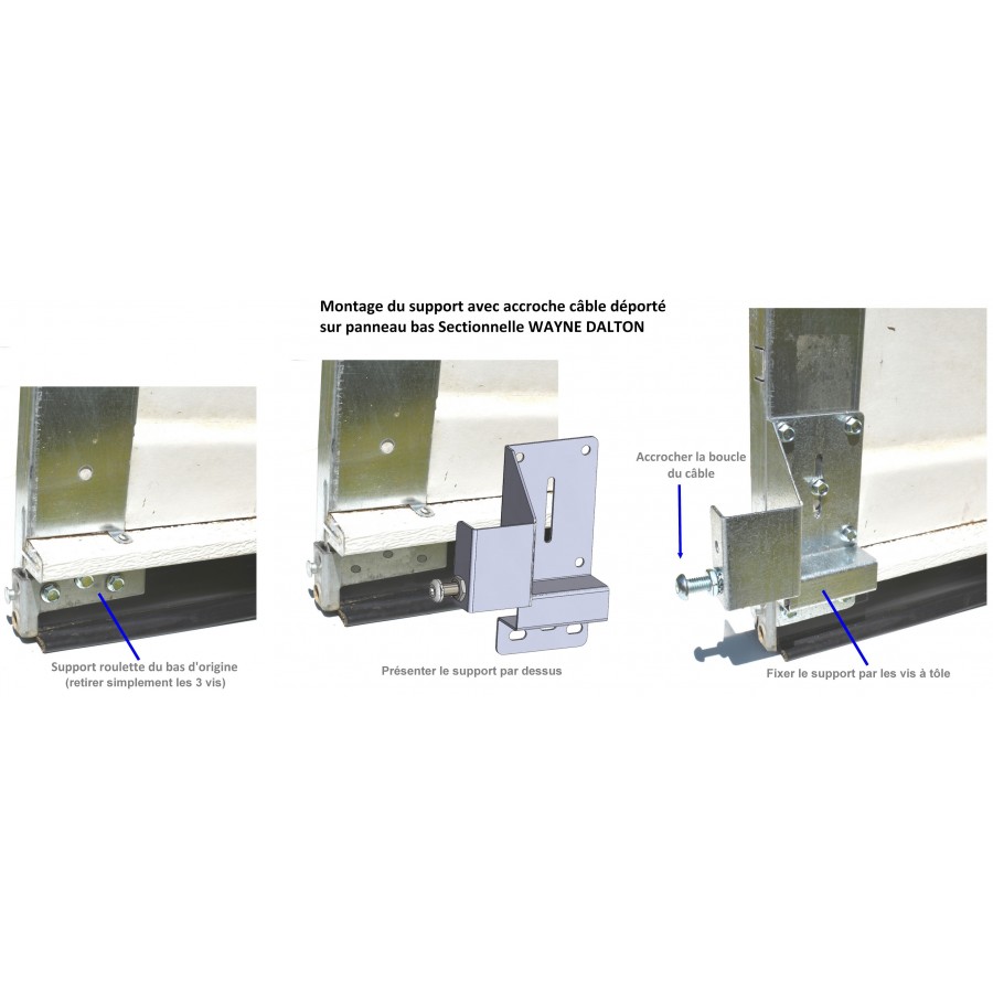 Remplacement ressort de torsion porte Wayne Dalton