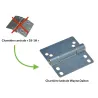 Central hinge for sectional garage door Wayne Dalton