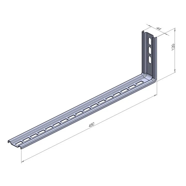 Schéma suspente de 450mm