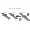 Intermediate rail support for a motor ONE