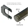 Clip EURONORM (la paire)