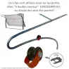 Clip EURONORM (pair)
