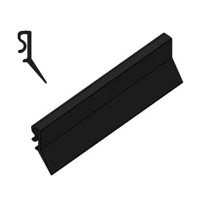 Sectional door frame seal