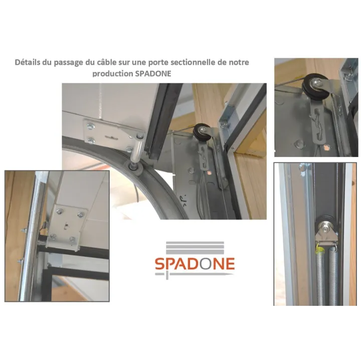 Câble diamètre 3mm avec boucle (la paire)