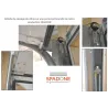 Câble diamètre 3mm avec boucle (la paire)