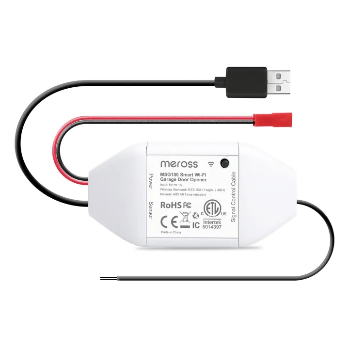 Smarter WLAN-Garagentoröffner (HomeKit, Alexa, Google Assistant)