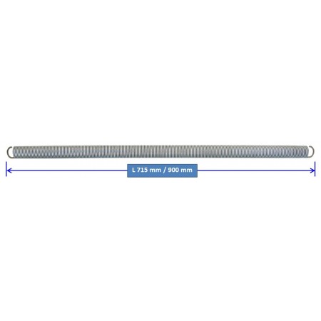 Changement ressorts traction porte de garage Hormann / AGS / Tubauto