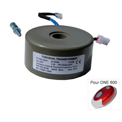 Transformateur 80VA pour moteur ONE 600N