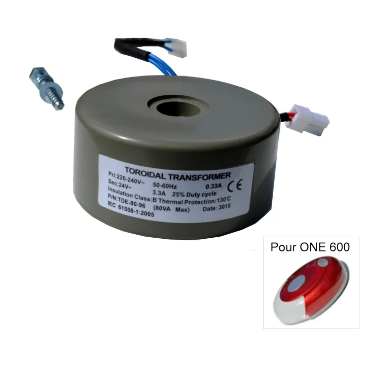 Transformateur 80VA pour moteur ONE 600N