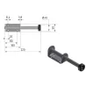 Spring stop 220mm (pair)