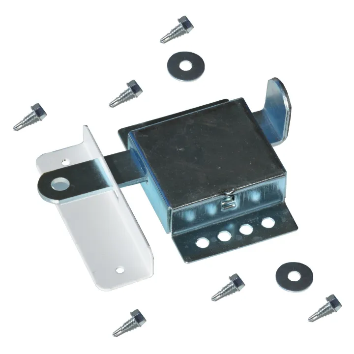 Square additional bolt with striker