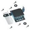 Square additional bolt with striker